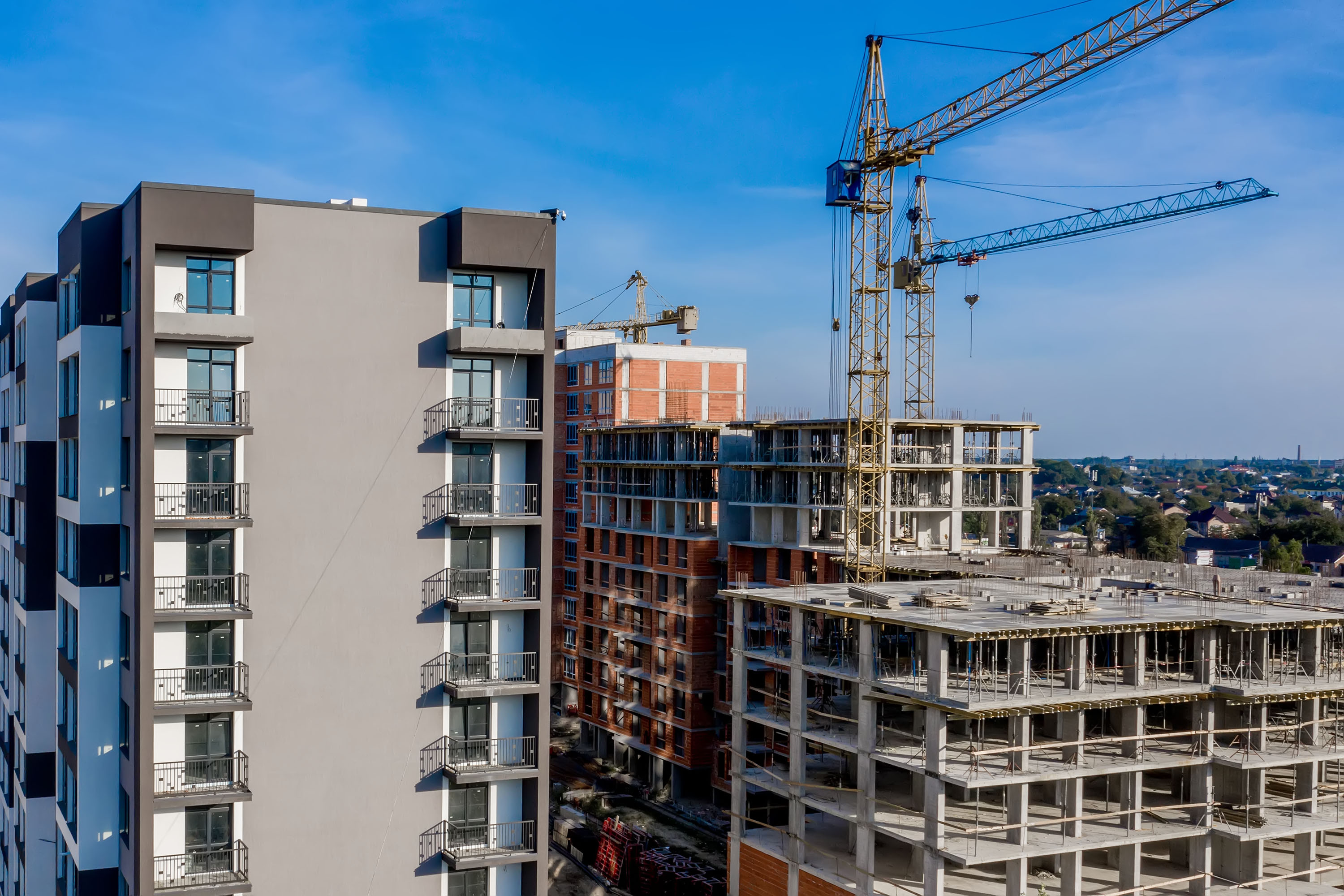 Building under construction.